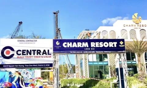 Chủ đầu tư dự án Charm Resort Long Hải bị phạt 230 triệu vì sai phạm xây dựng