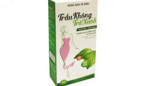 Không đảm bảo chất lượng, dung dịch vệ sinh trầu không trà xanh của Delavy bị thu hồi