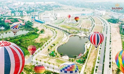 Độc đáo ngày hội Khinh khí cầu Danko Thái Nguyên