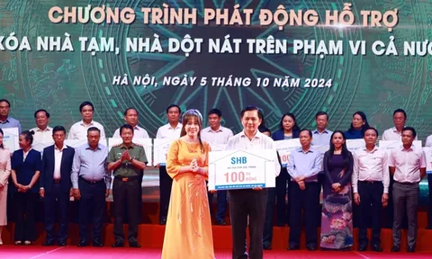 SHB dành gần 150 tỷ đồng đóng góp cho hoạt động an sinh xã hội