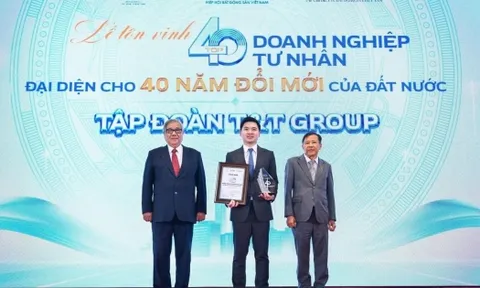 T&T Group của Bầu Hiển được vinh danh Top các doanh nghiệp tư nhân tiêu biểu