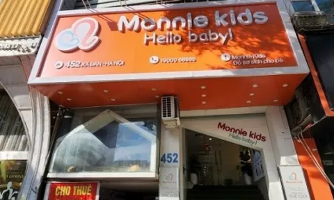 Hà Nội: Hàng loạt cửa hàng Monnie Kids bị xử phạt do kinh doanh hàng lậu