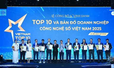 TNTech lọt Top 10 “Khai phá” trên Bản đồ Doanh nghiệp Công nghệ số Việt Nam 2025