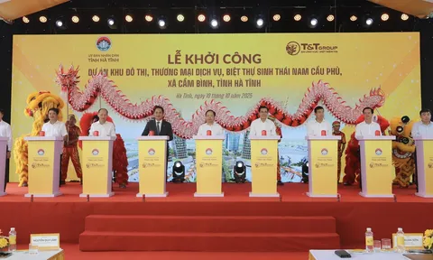 T&T Group khởi công Khu đô thị sinh thái 50 ha tại Hà Tĩnh