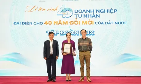Tôn vinh 40 doanh nghiệp dân tộc đại diện 40 năm đổi mới