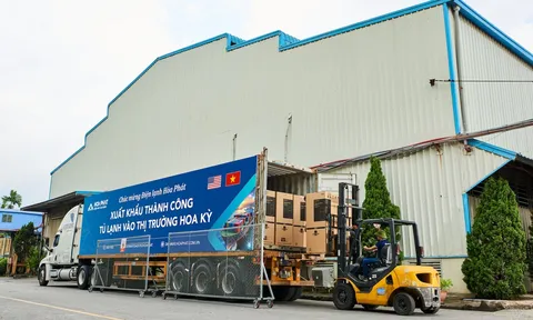 Hòa Phát xuất khẩu thành công tủ lạnh thế hệ mới vào thị trường Hoa Kỳ