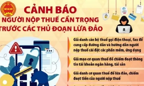 Cục Thuế Tp.HCM tiếp tục cảnh báo hiện tượng giả danh công chức thuế để lừa đảo