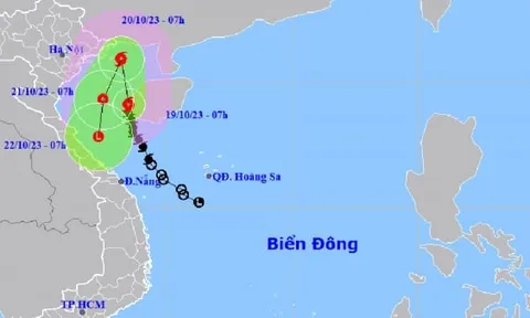 Bão số 5 vào vịnh Bắc Bộ trong 24 giờ tới, miền Bắc nhiều nơi mưa lớn