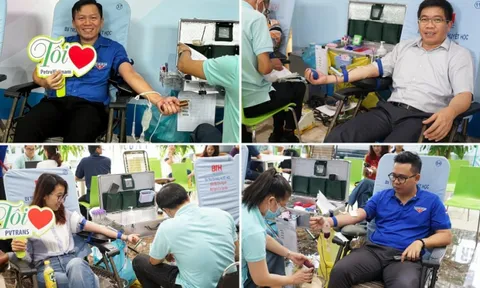 PVFCCo tổ chức Ngày hội Hiến máu nhân đạo “Nhiệt huyết người dầu khí” năm 2024