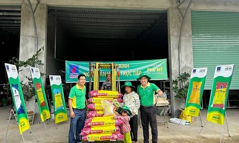 Lượng tiêu thụ phân bón Phú Mỹ tăng 12% so với cùng kỳ