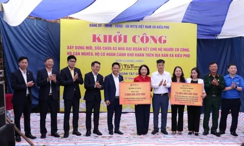 T&T Group tài trợ 13 tỷ đồng xây Nhà Đại đoàn kết và hệ thống camera an ninh tại xã Kiều Phú (Hà Nội)