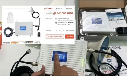 Yêu cầu các sàn thương mại điện tử gỡ quảng cáo thiết bị kích sóng di động