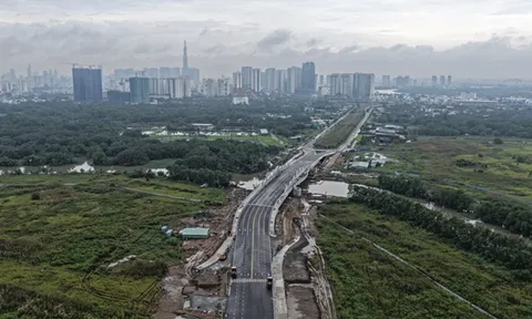 Đường liên phường Xuyên Tâm đô thị “tỷ đô” chuẩn bị thông xe – gỡ nút thắt ùn tắc cho nút giao lớn nhất TP.HCM