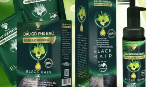 Thu hồi toàn quốc dầu gội phủ bạc Vinamake do bị xác định là hàng giả