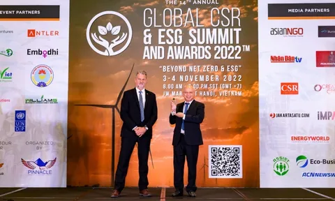 Vinamilk được vinh danh với các giải thưởng lớn trong hội nghị CSR, ESG toàn cầu 2022
