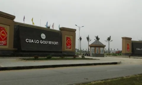 Nghệ An: Vì sao đề nghị thu hồi 15,2ha đất bãi biển của Công ty Cổ phần Golf biển Cửa Lò