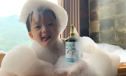 Nước tắm thảo dược trẻ em 3 in 1 - Giải pháp an toàn cho bé