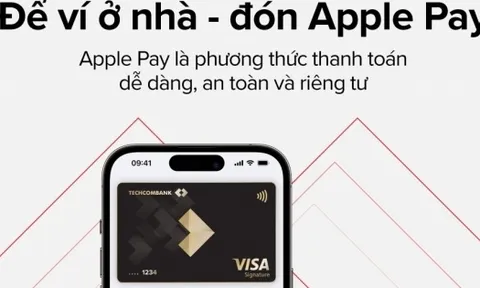 Techcombank giới thiệu Apple Pay: Phương thức thanh toán an toàn, bảo mật và riêng tư hơn