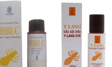 Đình chỉ lưu hành toàn quốc dầu gội đầu Newgi.C 100ml và Y Lang Chí