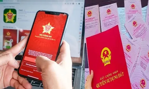 Hướng dẫn nộp sổ đỏ trên ứng dụng VNeID