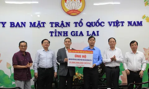 Nutifood ủng hộ 10 tỷ đồng hỗ trợ người dân Gia Lai bị ảnh hưởng bão Kalmaegi