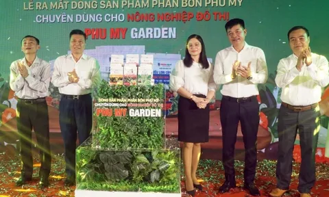 Phân bón Phú Mỹ ra mắt dòng sản phẩm chuyên dùng cho nông nghiệp đô thị
