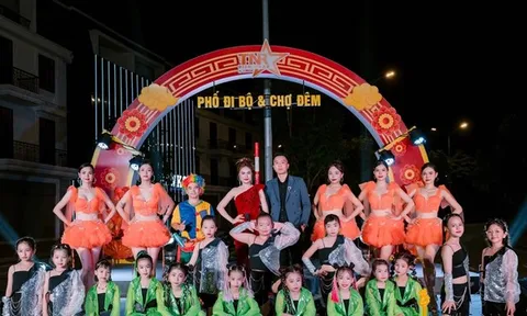 Khai trương phố đi bộ và chợ đêm tại KĐT TNR Stars Diễn Châu