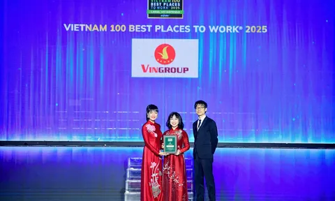 Vingroup thăng hạng trong Top 10 Nơi làm việc Tốt nhất Việt Nam 2025