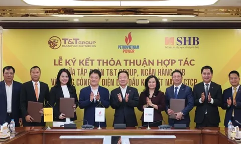 T&T Group, SHB và PV Power ký kết thỏa thuận hợp tác toàn diện