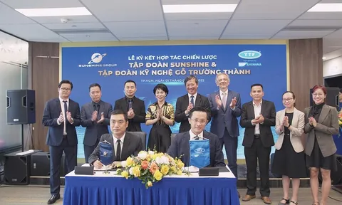 Sunshine Group “bắt tay” hợp tác chiến lược với Tập đoàn Kỹ nghệ Gỗ Trường Thành