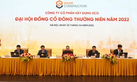 ĐHCĐ Xây dựng SCG: Chi trả cổ tức 20%, tăng vốn, đặt mục tiêu lớn cho chiến lược phát triển dài hạn