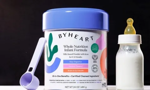 Bộ Y tế yêu cầu gỡ bỏ sản phẩm sữa công thức ByHeart Whole Nutrition gây ngộ độc trên sàn TMĐT Lazada