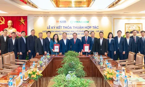 SHB và Vinachem ký kết thỏa thuận hợp tác