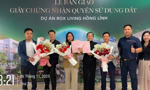 ROX Living Hồng Lĩnh hút nhà đầu tư tìm kiếm dòng tiền bền vững