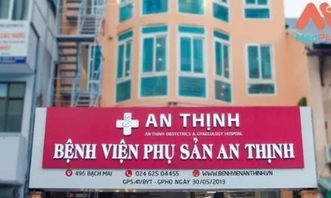 Bệnh viện Phụ sản An Thịnh bị xử phạt do vi phạm quảng cáo
