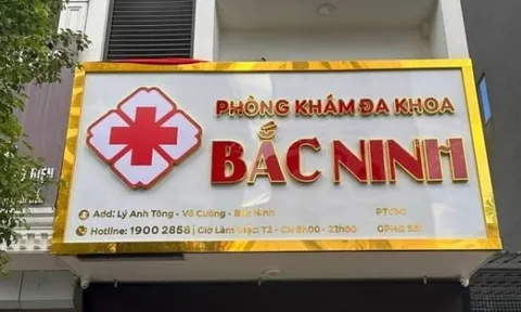 Phòng khám đa khoa Bắc Ninh: Khám bệnh không xuất hóa đơn, có dấu hiệu trốn thuế