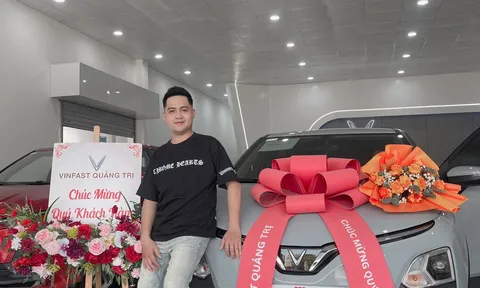 Chọn VinFast VF 5 là ô tô đầu đời, chủ xe tại Quảng Trị chia sẻ: “Xe ổn định, dịch vụ tạo niềm tin lâu dài”