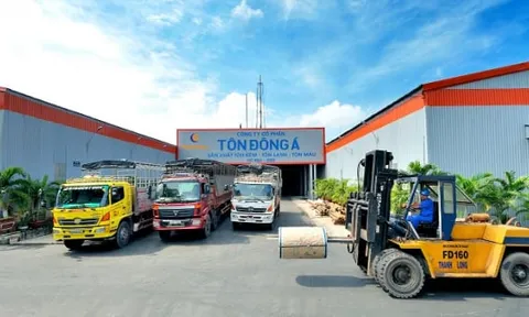 Tôn Đông Á chính thức nộp hồ sơ niêm yết trên sàn HOSE