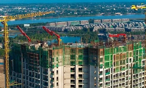 Sắp cất nóc tòa tháp cao tầng cao cấp nhất Nghệ An tháng 12/2024