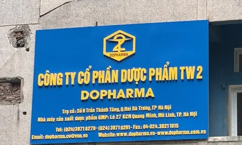 Dược phẩm Trung ương 2 bị xử phạt do chậm công bố thông tin