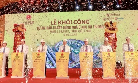 T&T Group khởi công dự án đô thị hơn 1.000 tỷ đồng tại Cà Mau