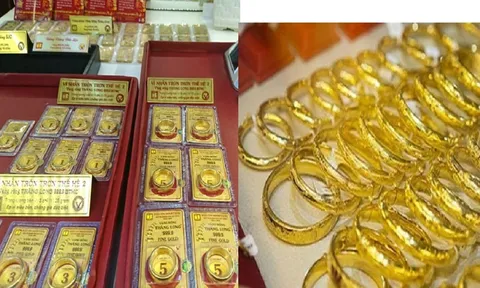 Giá vàng hôm nay mới nhất 12/12: Giá vàng đồng loạt lao dốc
