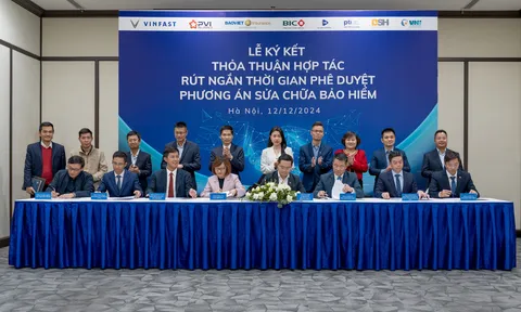 Vinfast hợp tác với 7 hãng bảo hiểm, rút ngắn thời gian giám định và xử lý sự cố cho khách hàng