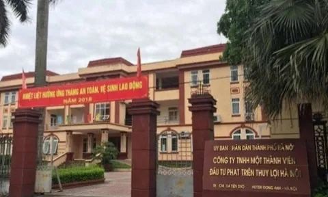 Công ty Thủy Lợi Hà Nội: Trúng thầu trăm tỷ, đóng thuế ít và khối nợ “phình to”