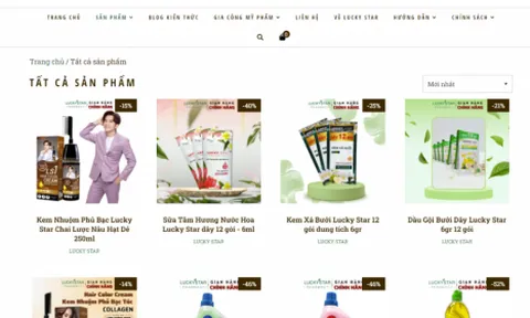 Quảng cáo mỹ phẩm sai quy định, Công ty Dược phẩm Lucky Star bị xử phạt