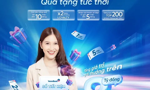 VietinBank tặng thêm ưu đãi cho khách hàng gửi tiết kiệm cuối năm