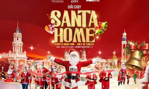 Ocean City “chơi lớn” với đại tiệc Giáng sinh cho hàng nghìn ông già Noel