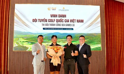 T&T Golf và Vietravel Airlines vinh danh, tiếp sức Đội tuyển Golf Quốc gia Việt Nam sau SEA Games 33