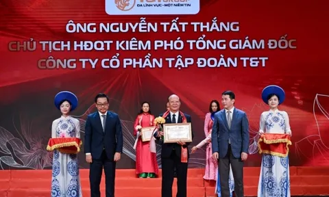 T&T Group được vinh danh tại Lễ tôn vinh doanh nhân, doanh nghiệp Thăng Long 2025
