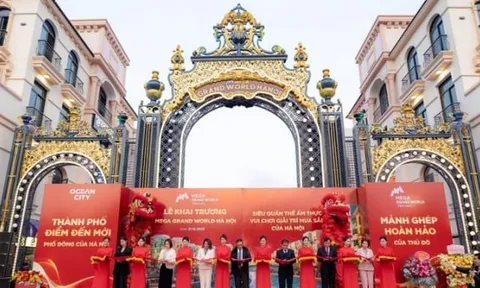 Khai trương siêu quần thể ẩm thực – Vui chơi giải trí – Mua sắm Mega Grand World Hà Nội